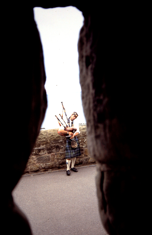 Piper in Edinburgh