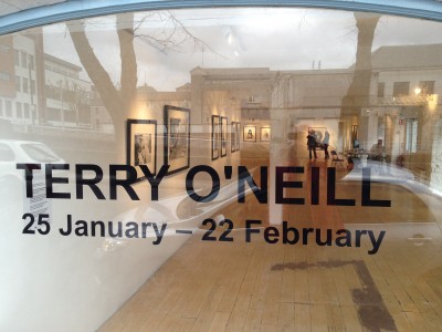 Terry O'Neill's exhibition at the Wandesford Quay Gallery, Cork